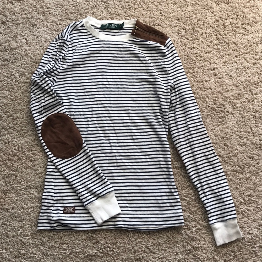 Ralph Lauren Striped Long-Sleeve Tee